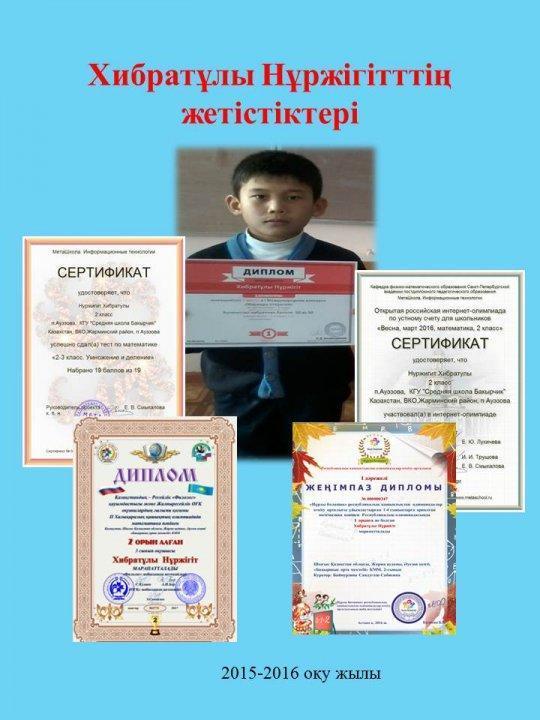 Бақыршық орта мектебінің бастауыш сынып мұғалімі Баймурзина Сандугаш Сабиевна