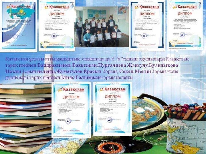 Бақыршық орта мектебінің тарих пәні мұғалімі Темирханова Шынар Мухтархановна